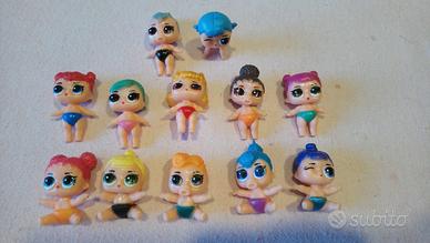 Lotto bambole MINI LOL gioco bambina