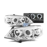 FARI OCCHI ANGEL PER OPEL ASTRA G 97-04 CROMATO