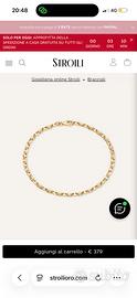 Bracciale ORO bianco e giallo