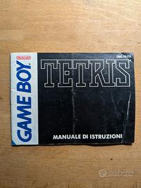 Libretto istruzioni Tetris Game boy 