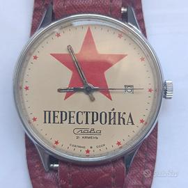 Orologio sovietico Slava "Perestrojka"