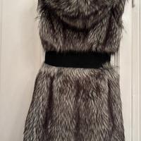 Pelliccia smanicata sintetica COSTUME NATIONAL