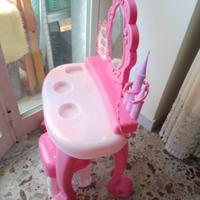 Toelettina per bambina di colore rosa 