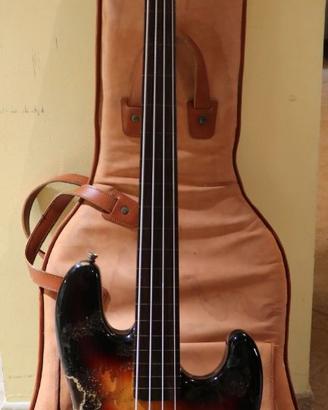 JAZZ BASS di liuteria freetless relic Jaco Pastor