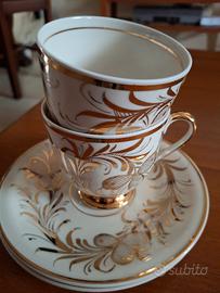 Due tazze da the in porcellana Furstemberg