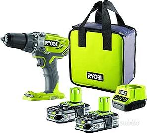 Ryobi R18PD3-215S Trapano Avvitatore a Percussione