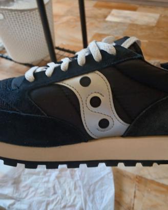 Scarpe saucony jazz original vintage nere nuove