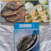 libri 2,3,5 di scuola di cucina