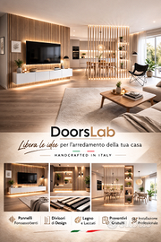 Pareti acustiche e divisorie per l'arredo