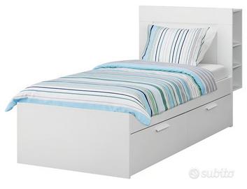 letto singolo+ armadio