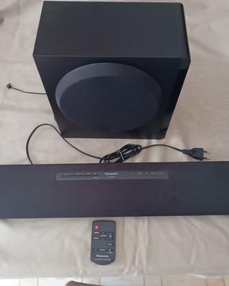 HOME THEATER PANASONIC SOUND BAR SUB WOOFER