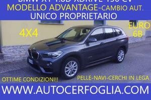 BMW X1 F48 xdrive18d Advantage UNICO PROPRIETARI