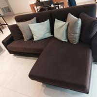 Divano tre posti sfoderabile 