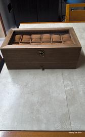 Scatola porta orologi.