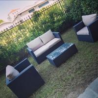 Set divano e poltrone da giardino