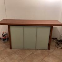 Tavolo Consolle con panca porta sedie