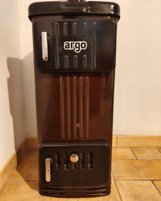 Stufa a legna Argo con piastra cottura in ghisa