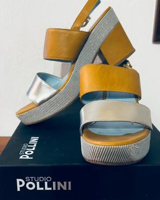 Sandali Pollini in pelle