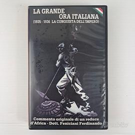 VHS videocassetta storica La Grande Ora Italiana