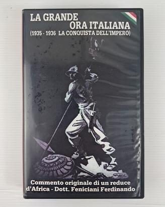 VHS videocassetta storica La Grande Ora Italiana