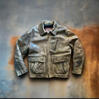 giacca in pelle tg xl