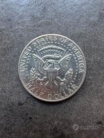 Mezzo dollaro Americano 1968