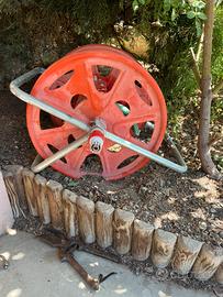 Avvolgitubo con carrello o senza per innaffiare