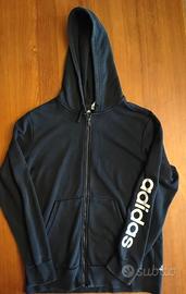 Felpa Adidas Originals con Logo Manica - Nera