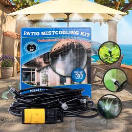 Kit nebulizzatore ambiente 10 m a bassa pressione