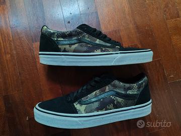 Scarpe Vans Militari Camouflage Old Skool N. 42