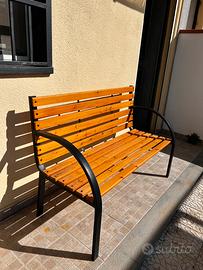 Panchina in legno da giardino/terrazza