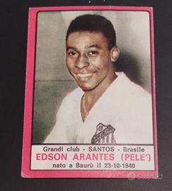 Panini 1967-68 Edison Arantes Pelé rara nuova