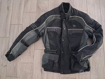 giacca e pantaloni da moto, taglia L