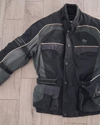 giacca e pantaloni da moto, taglia L