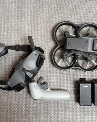 Drone Dji Avata con visore Integra e 3 batterie