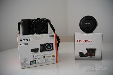 Sony alpha 6000 più accessori