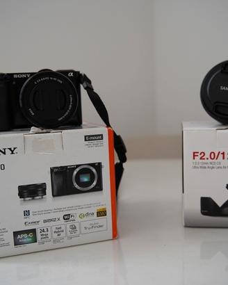 Sony alpha 6000 più accessori