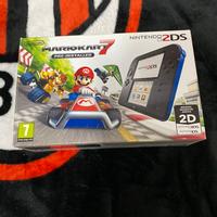 nintendo 2ds + mario kart 7