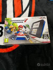 nintendo 2ds + mario kart 7