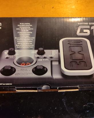 pedaliera chitarra elettrica Zoom G1x