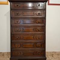 cassettiera arte povera