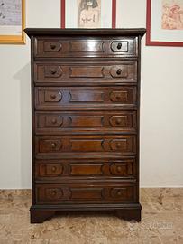 cassettiera arte povera