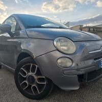 Fiat 500 1.2 benz GPL Lounge 69cv full tetto 2011