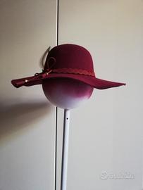 Cappello bordeaux taglia L