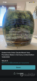 Vaso edizione limitata Goebel artist orbis