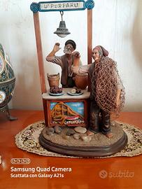 Scultura in Terracotta Firmata. "U Purparu" 