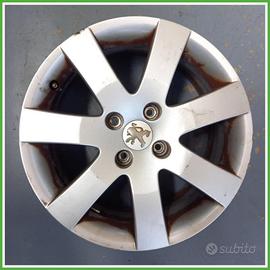 Cerchio Singolo in Lega Peugeot 308 1 Serie 16