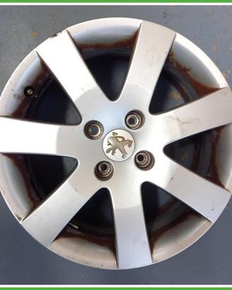 Cerchio Singolo in Lega Peugeot 308 1 Serie 16