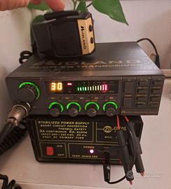 Midland Alan 28 radio cb + Zetagi alimentatore 12v