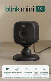 Videocamera Mini 2K+ Blink nera visione notturna